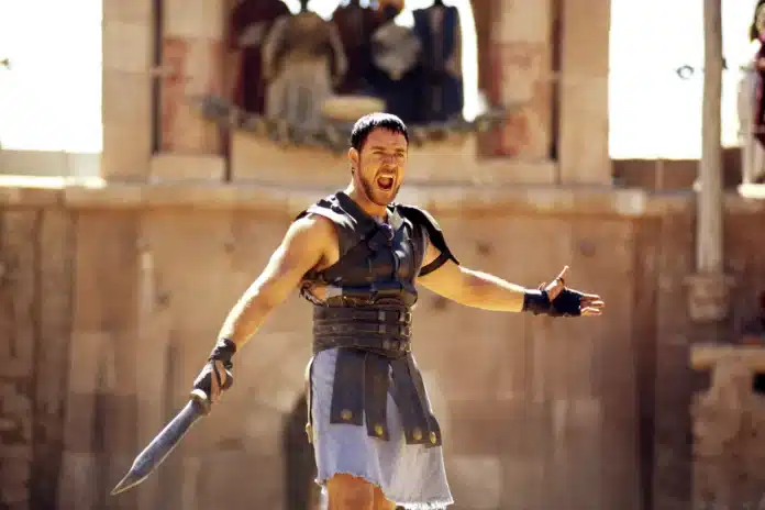 GLADIATOR is movies and tv show about Roman Empire PHOTOGRAPH BY : EVERETT