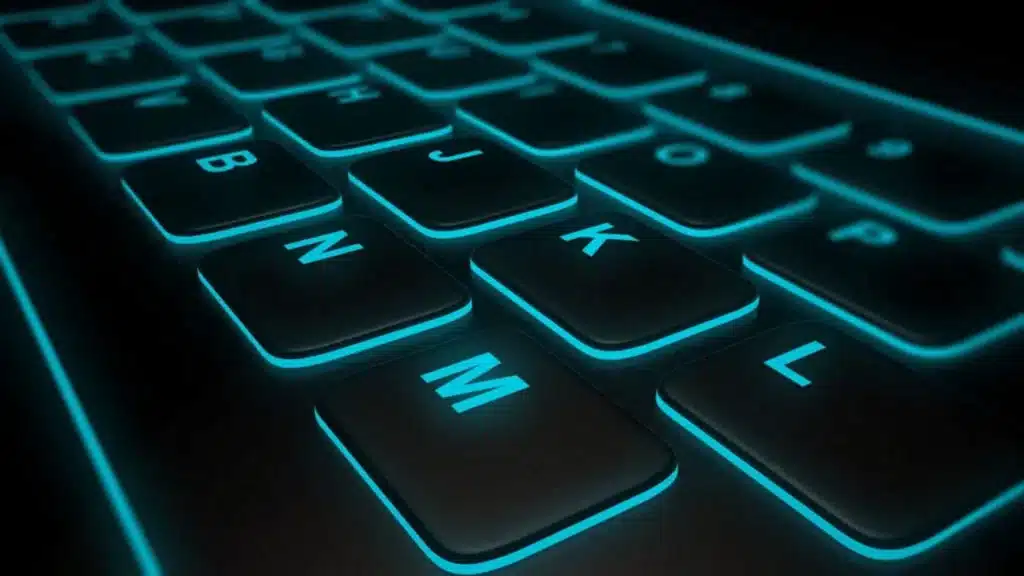Keyboard with Sky light